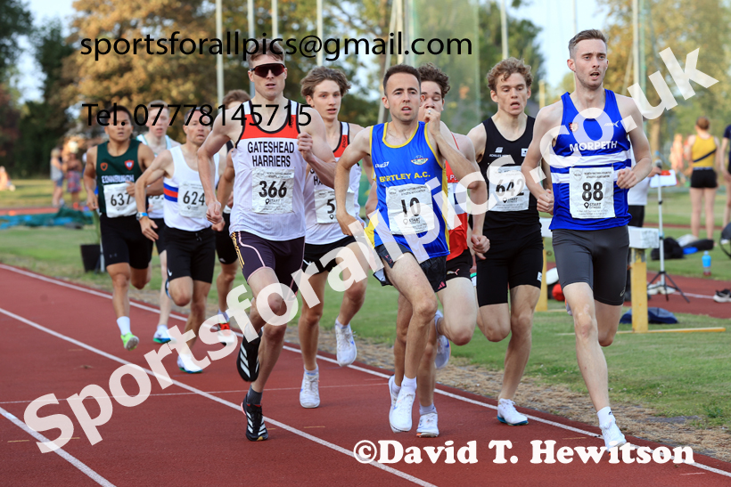 800 metres, 2025 NEGP No 6 Monkton, Wednesday, August 13th.  Photo: David T. Hewitson/Sports for All Pics